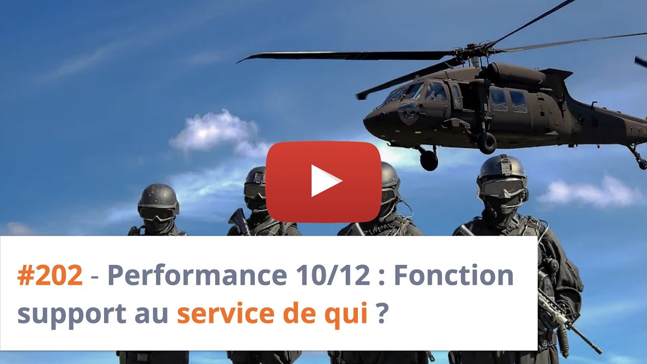 Amélioration des services supports