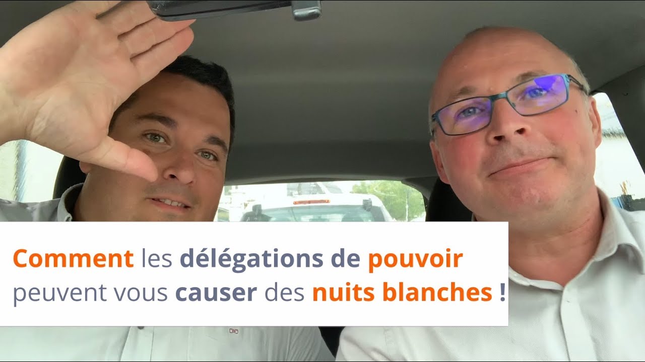 délégation de pouvoir
