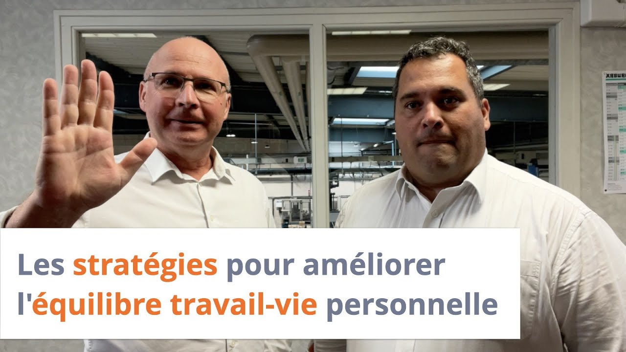équilibre travail-vie personnelle