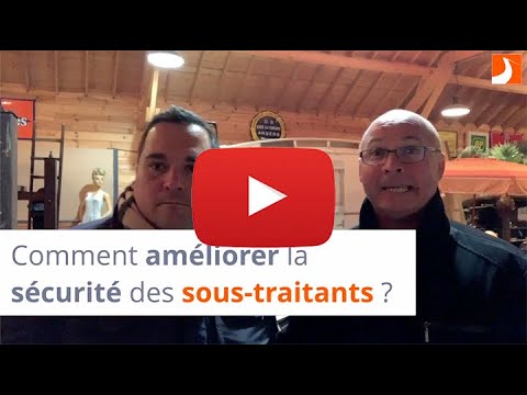 sécurité sous-traitants