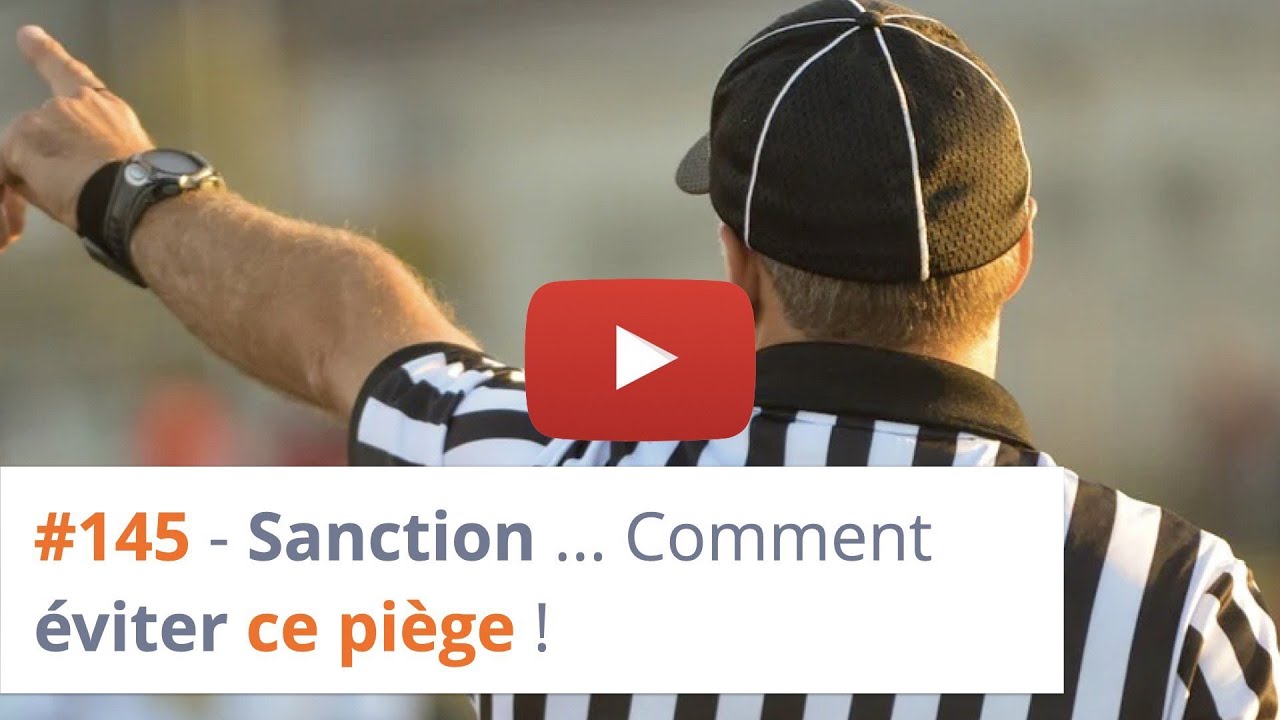 gestion des sanctions